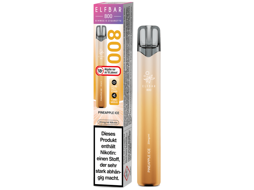 Elfbar 800 Einweg E-Zigarette - Apple Peach - ELFBAR