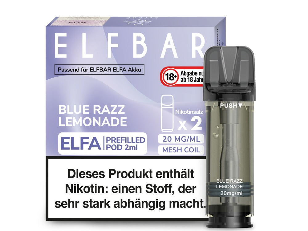 Elfbar Elfa Pod 20mg/ml (2 Stück) - Blueberry
