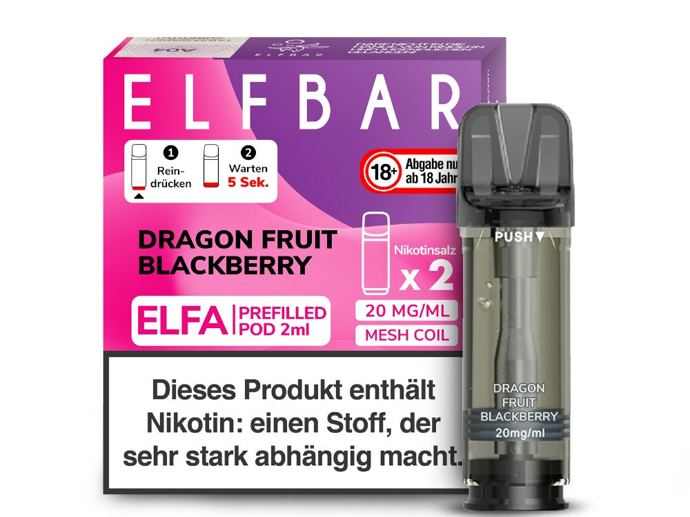 Elfbar Elfa Pod 20mg/ml (2 Stück) - Blueberry