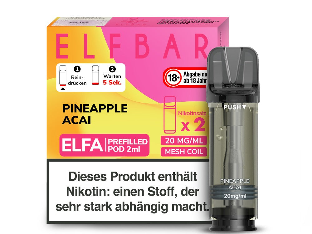 Elfbar Elfa Pod 20mg/ml (2 Stück) - Blueberry