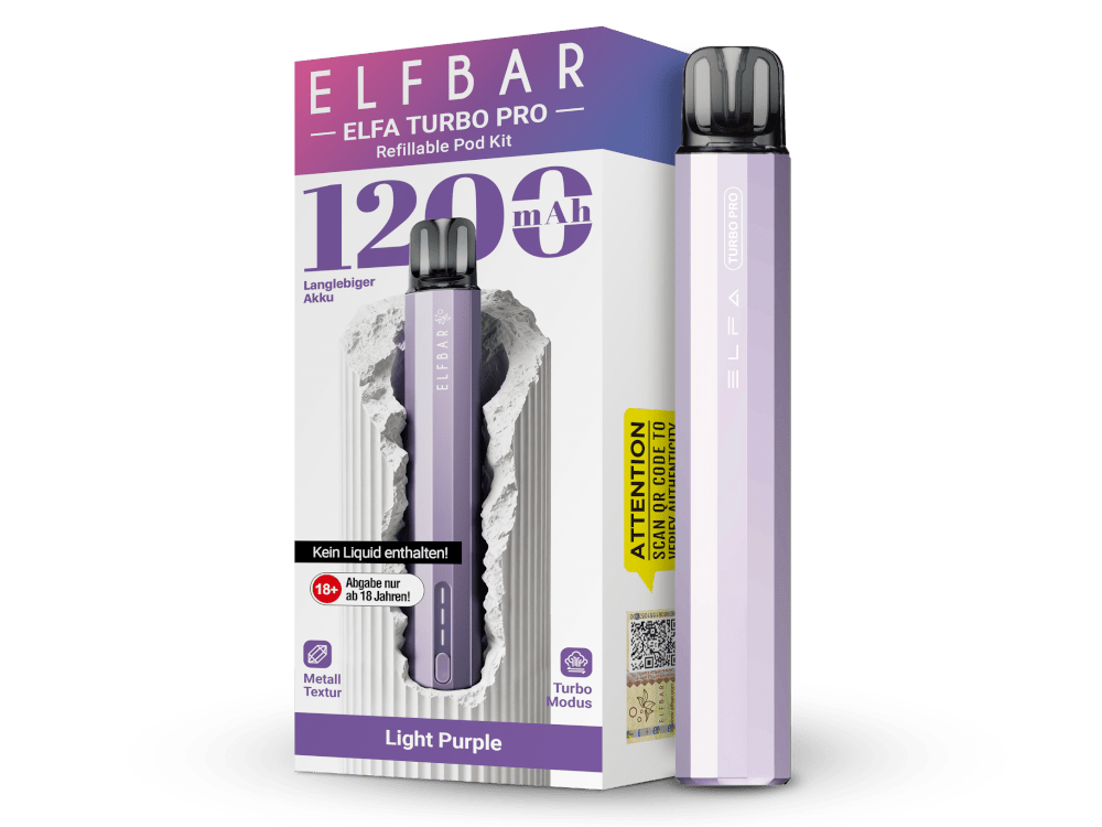 Elfbar - Elfa Turbo Pro E-Zigaretten Set - ELFBAR