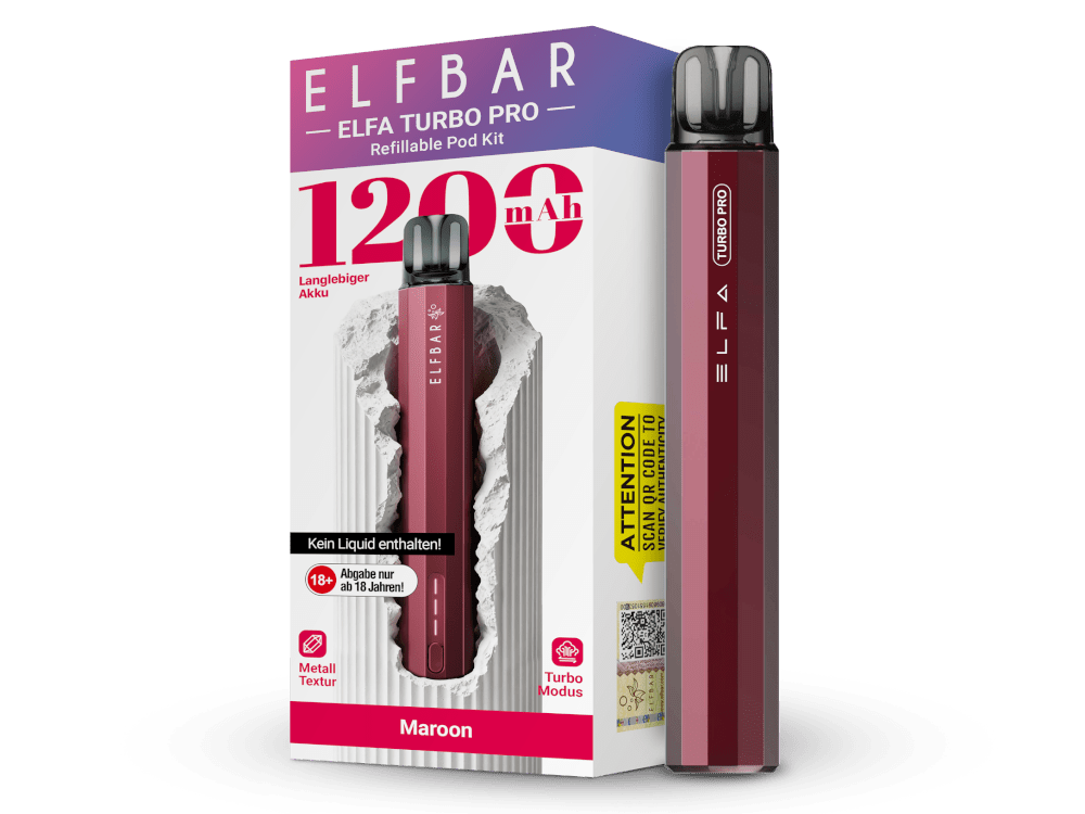 Elfbar - Elfa Turbo Pro E-Zigaretten Set - ELFBAR