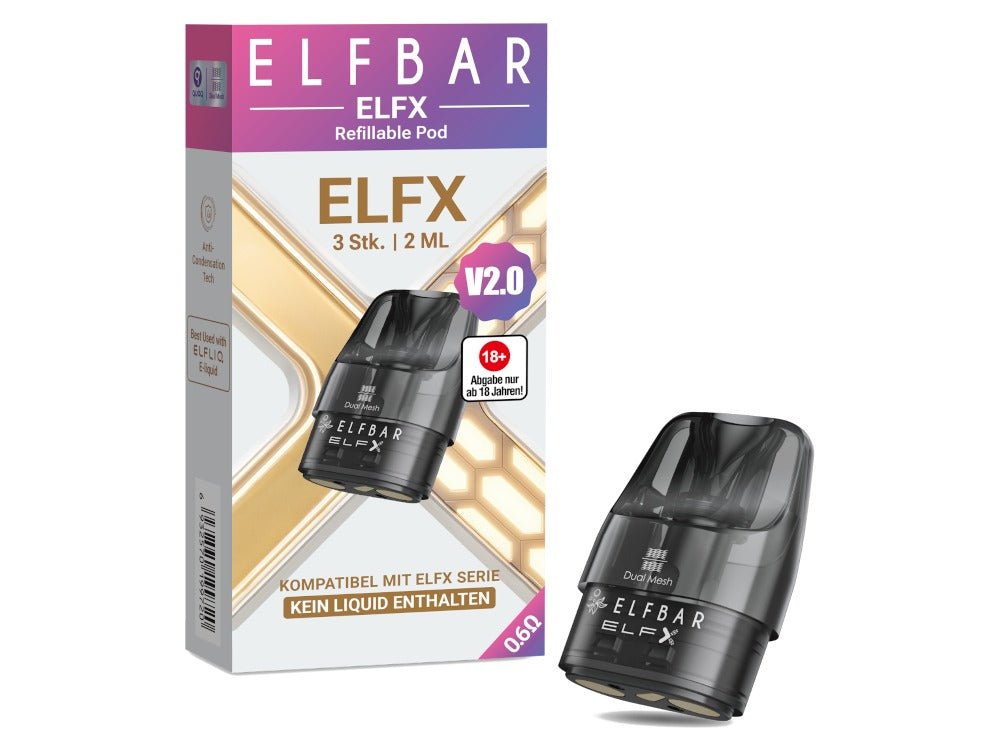 Elfbar Elfx Pod V2.0 (3 Stück pro Packung) - ELFBAR