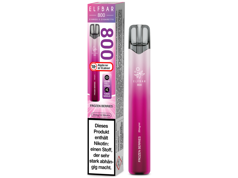Elfbar 800 Einweg E-Zigarette - Apple Peach