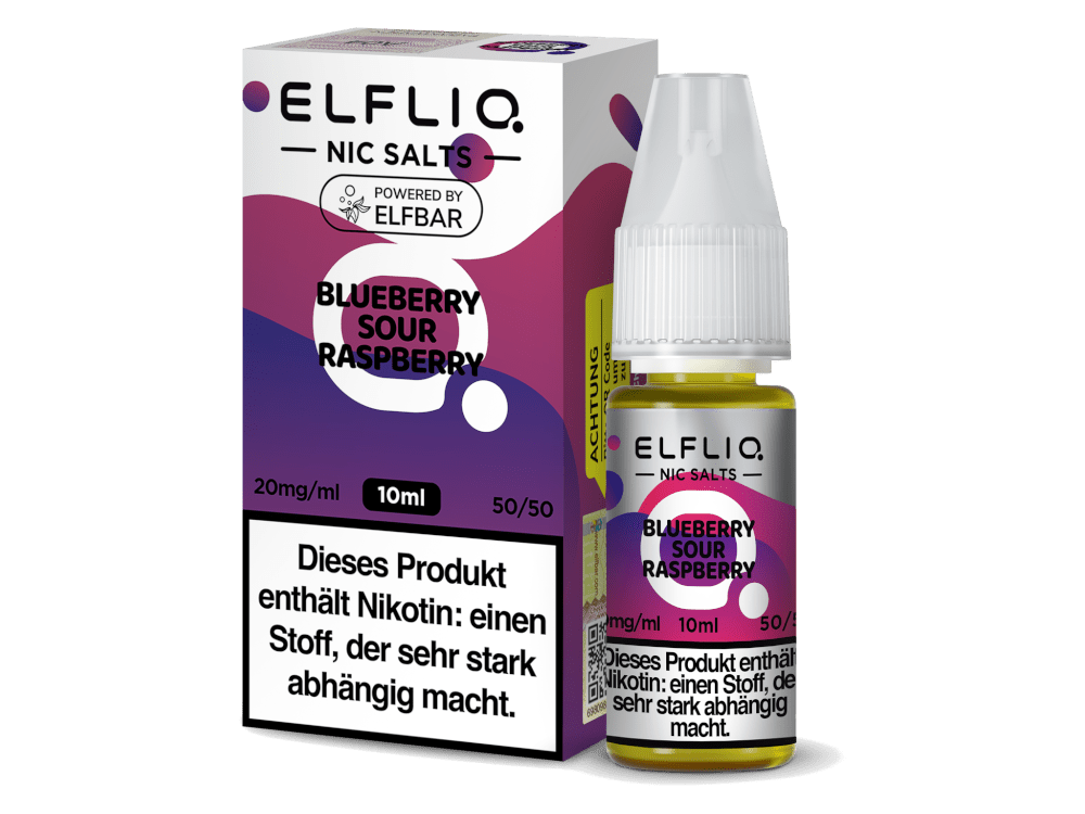 ELFLIQ - Blueberry Sour Raspberry - Nikotinsalz Liquid - ELFLIQ