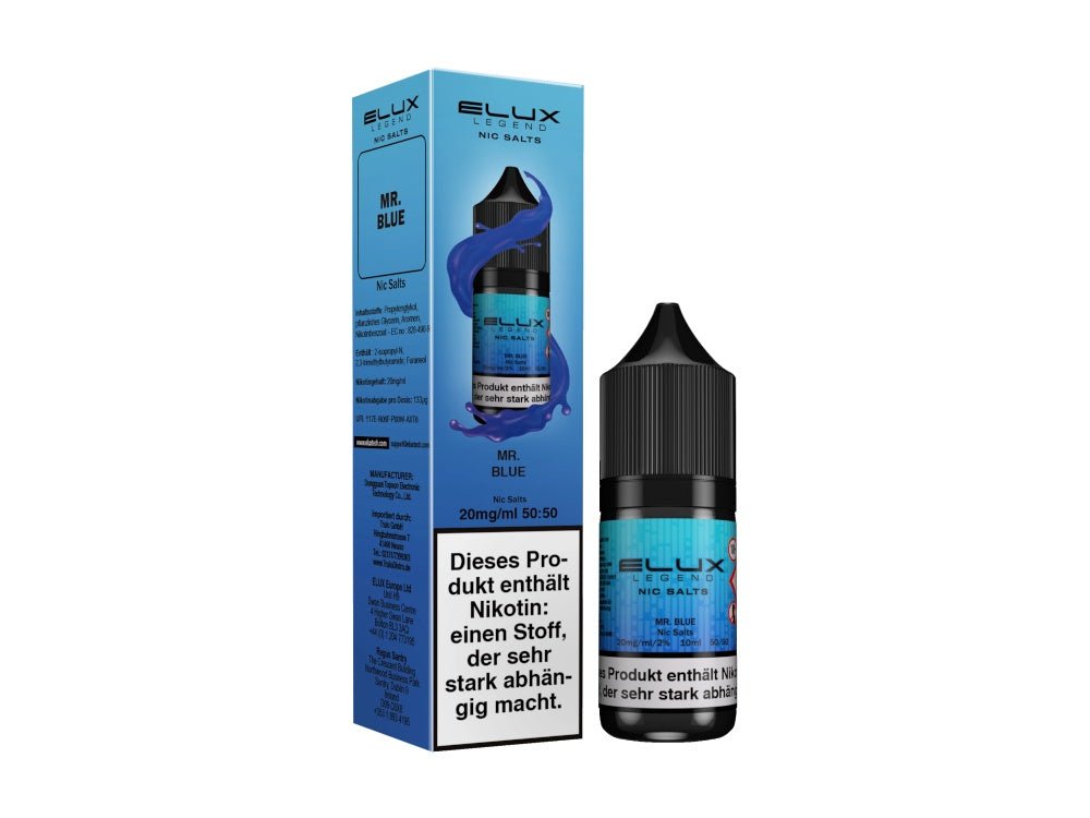 Elux - Nikotinsalz Liquid - Mr Blue - ELUX