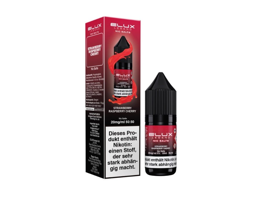 Elux - Nikotinsalz Liquid - Strawberry Raspberry Cherry - ELUX