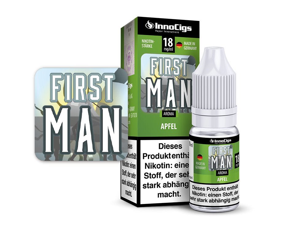 First Man Apfel Aroma - Liquid für E - Zigaretten - INNOCIGS LIQUID