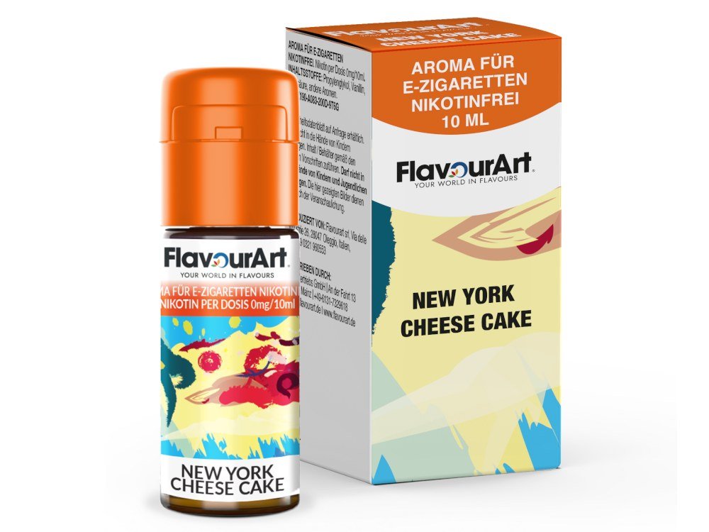 FlavourArt - Aromen 10 ml - New York Cheese Cake - FLAVOURART