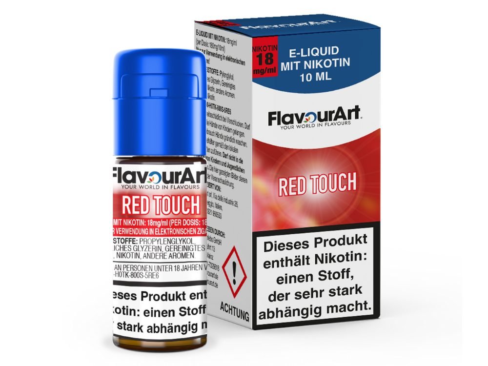 FlavourArt - E - Zigaretten Liquid - Red Touch - FLAVOURART