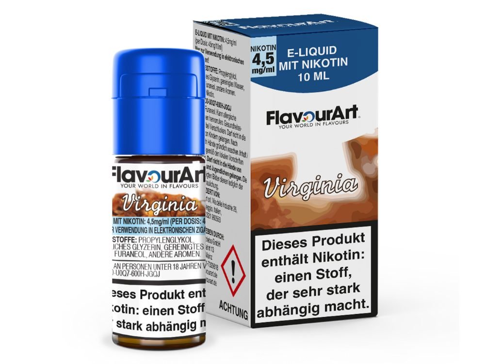 FlavourArt - E - Zigaretten Liquid - Virginia - FLAVOURART