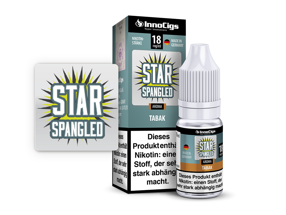 Star Spangled Tabak Aroma - Liquid für E-Zigaretten