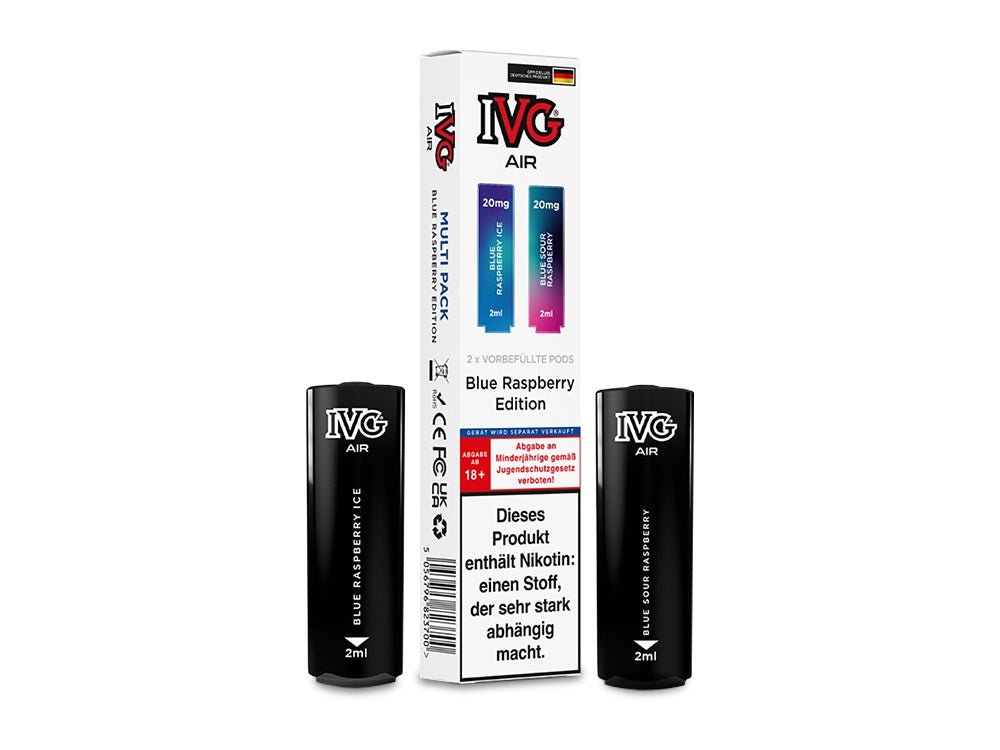IVG AIR Pod Multi Flavour Edition (2 Stück pro Packung) - Blue Raspberry Edition - I VG