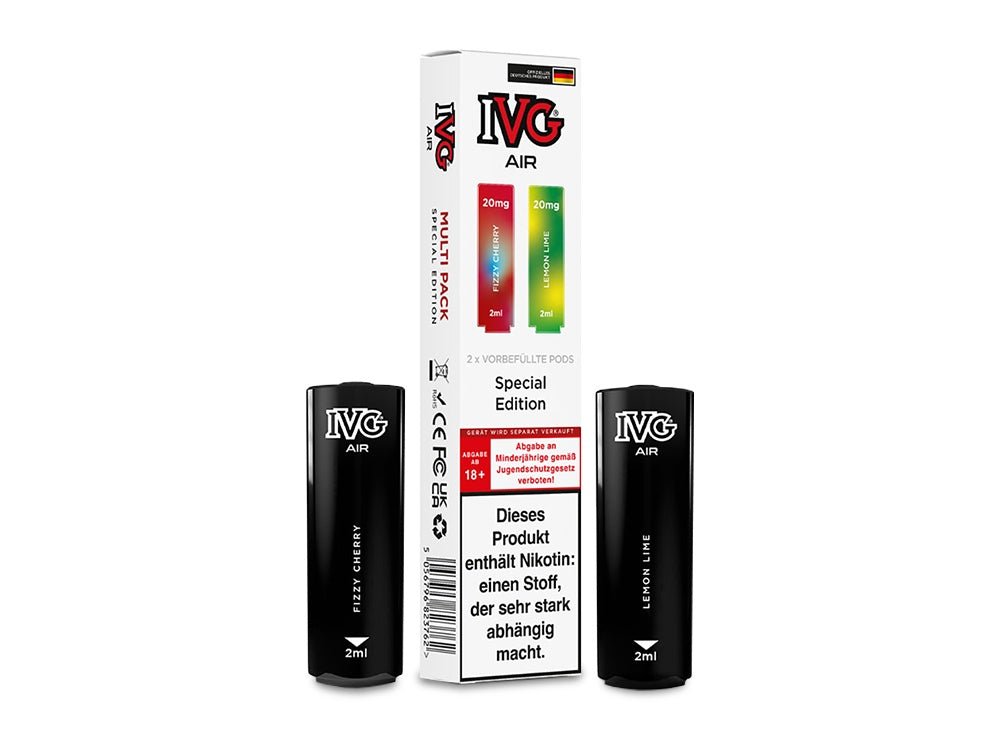 IVG AIR Pod Multi Flavour Edition (2 Stück pro Packung) - Blue Raspberry Edition - I VG