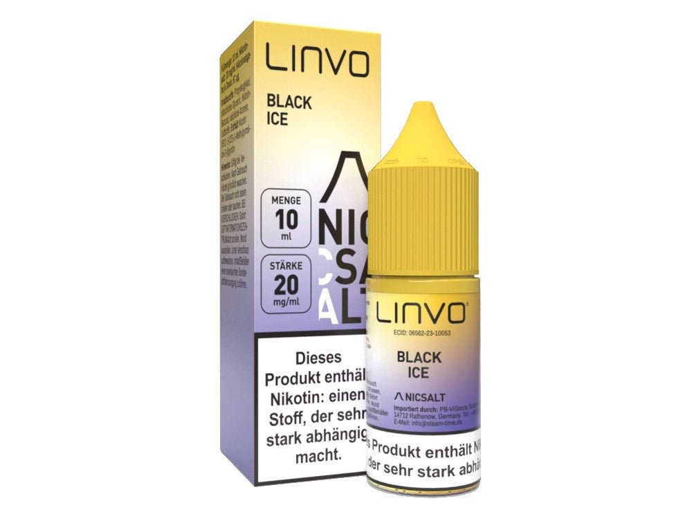 Linvo - Nikotinsalz Liquid - Black Ice - LINVO