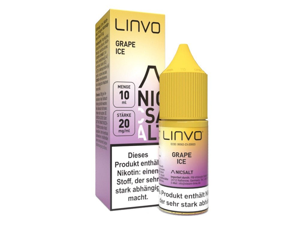 Linvo - Nikotinsalz Liquid - Grape Ice - LINVO