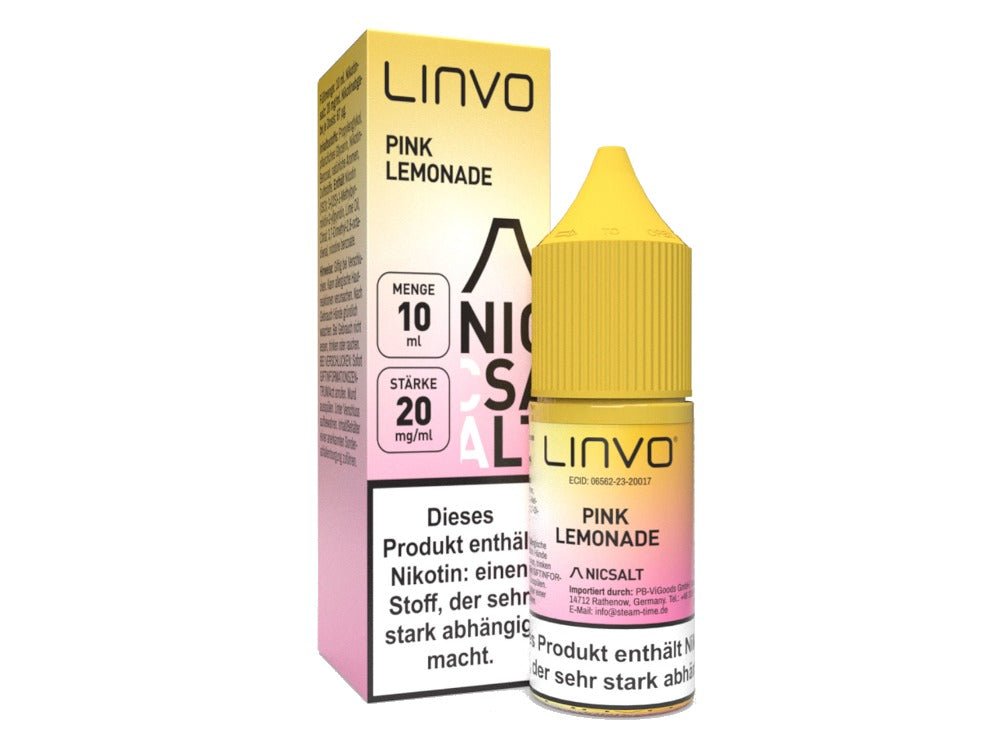 Linvo - Nikotinsalz Liquid - Pink Lemonade - LINVO