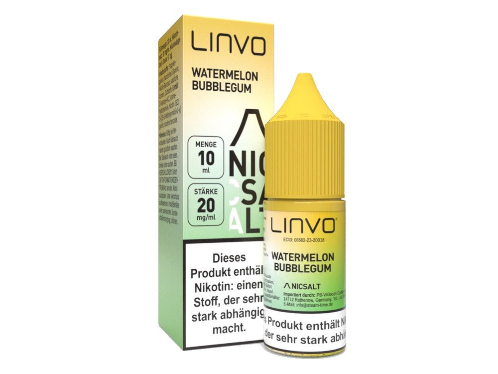 Linvo - Nikotinsalz Liquid - Watermelon Bubblegum - LINVO
