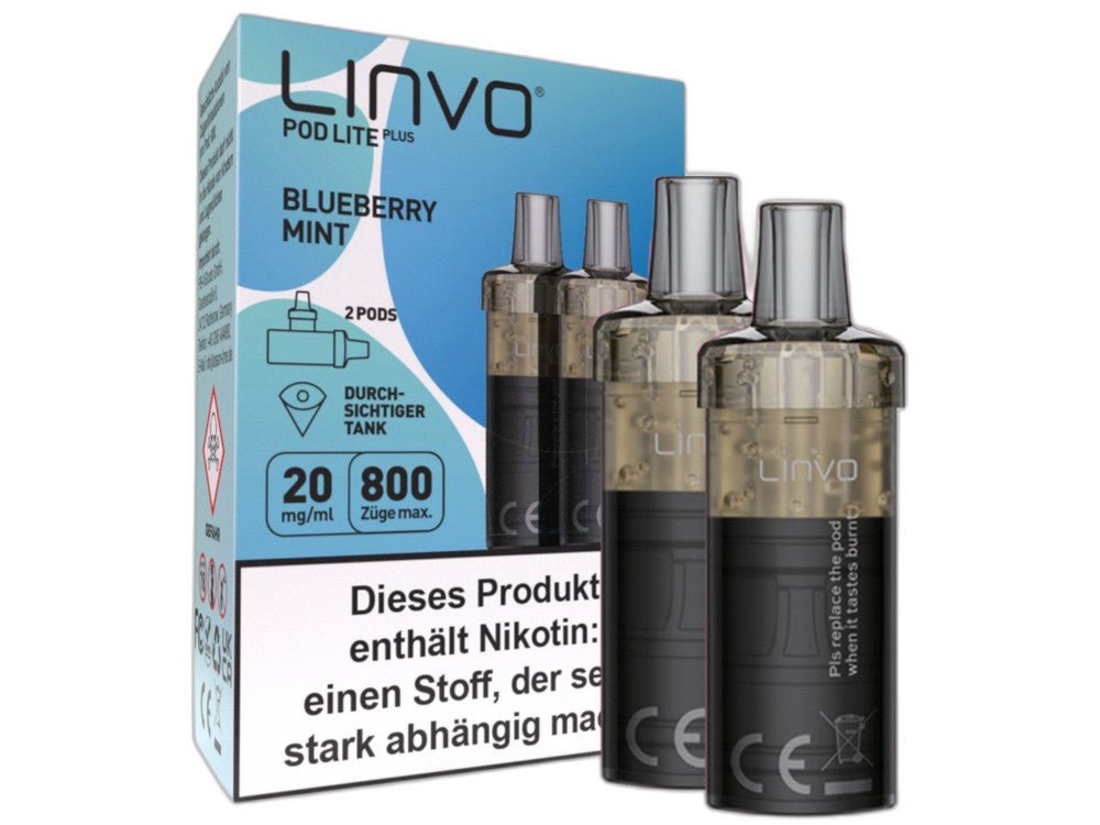 Linvo - Pod Lite Plus Cartridge 20 mg/ml (2 Stück pro Packung) - Apple Peach - LINVO