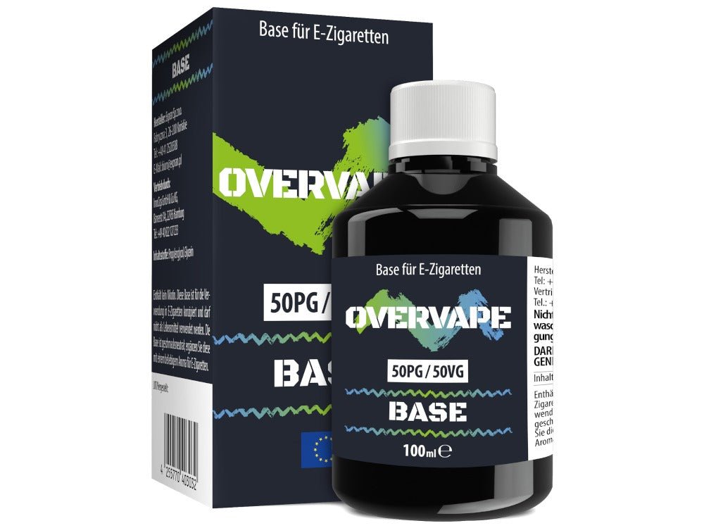 Overvape - 100 ml Basis 0 mg/ml - OVERVAPE