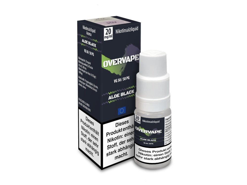 Overvape - Nikotinsalz Liquid - Aloe Black - OVERVAPE