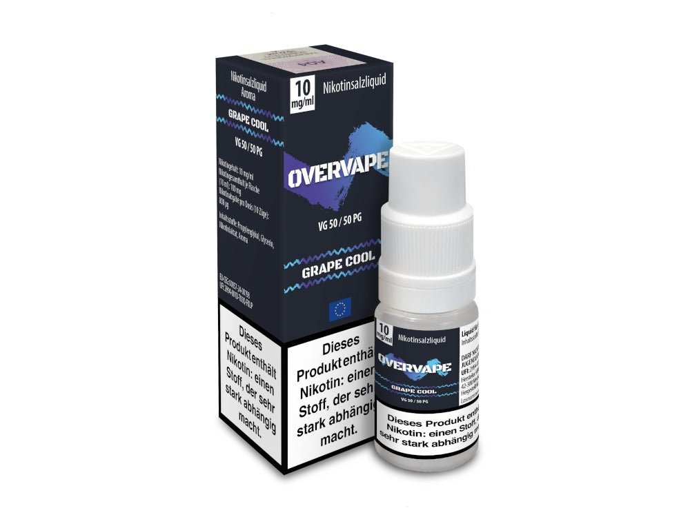 Overvape - Nikotinsalz Liquid - Grape Cool - OVERVAPE