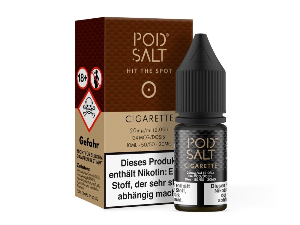 Pod Salt - Cigarette - E - Zigaretten Nikotinsalz Liquid - POD SALT