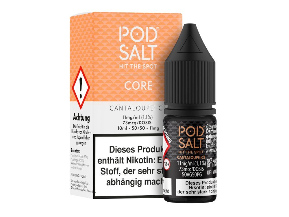 Pod Salt Core - Nikotinsalz Liquid - Cantaloupe Ice - POD SALT