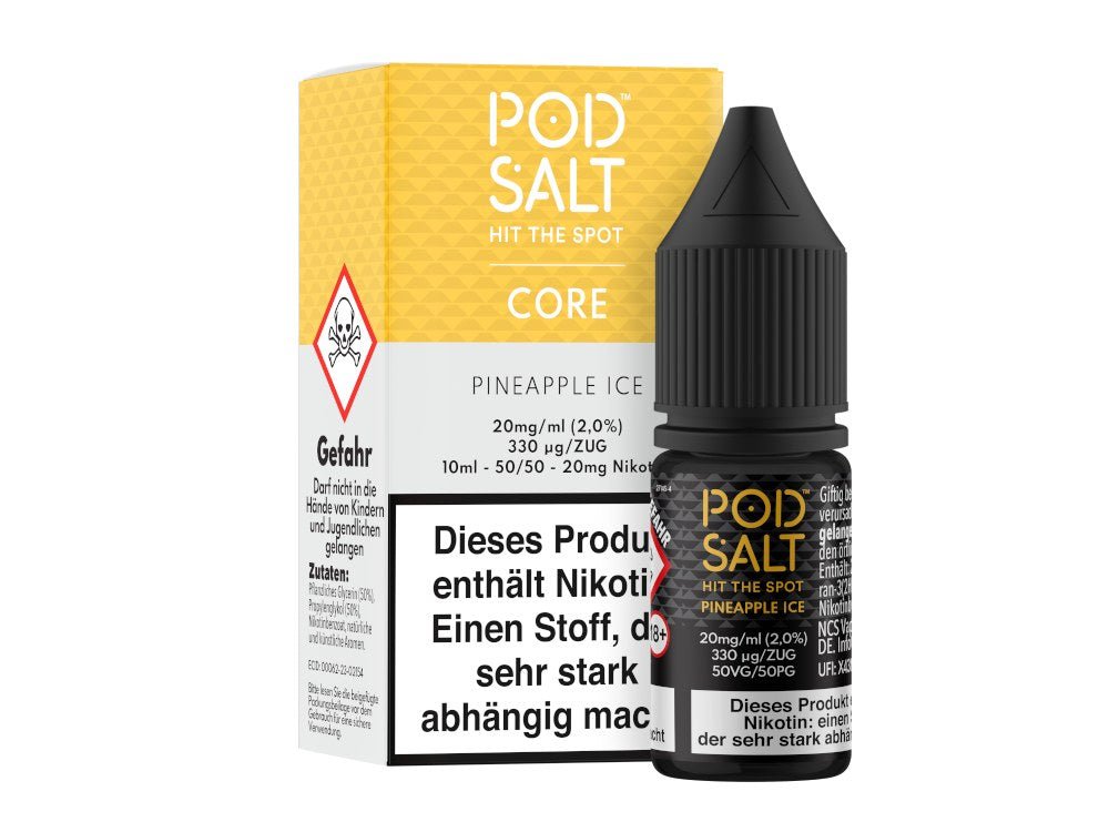Pod Salt Core - Nikotinsalz Liquid - Pineapple Ice - POD SALT