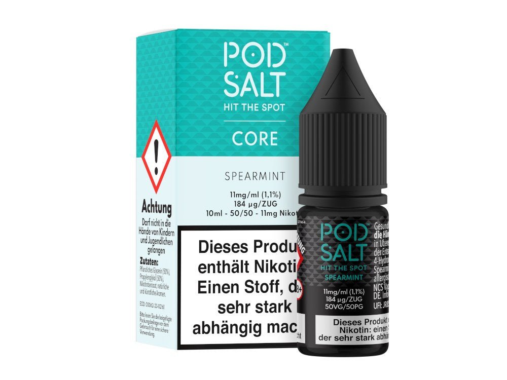 Pod Salt Core - Nikotinsalz Liquid - Spearmint - POD SALT