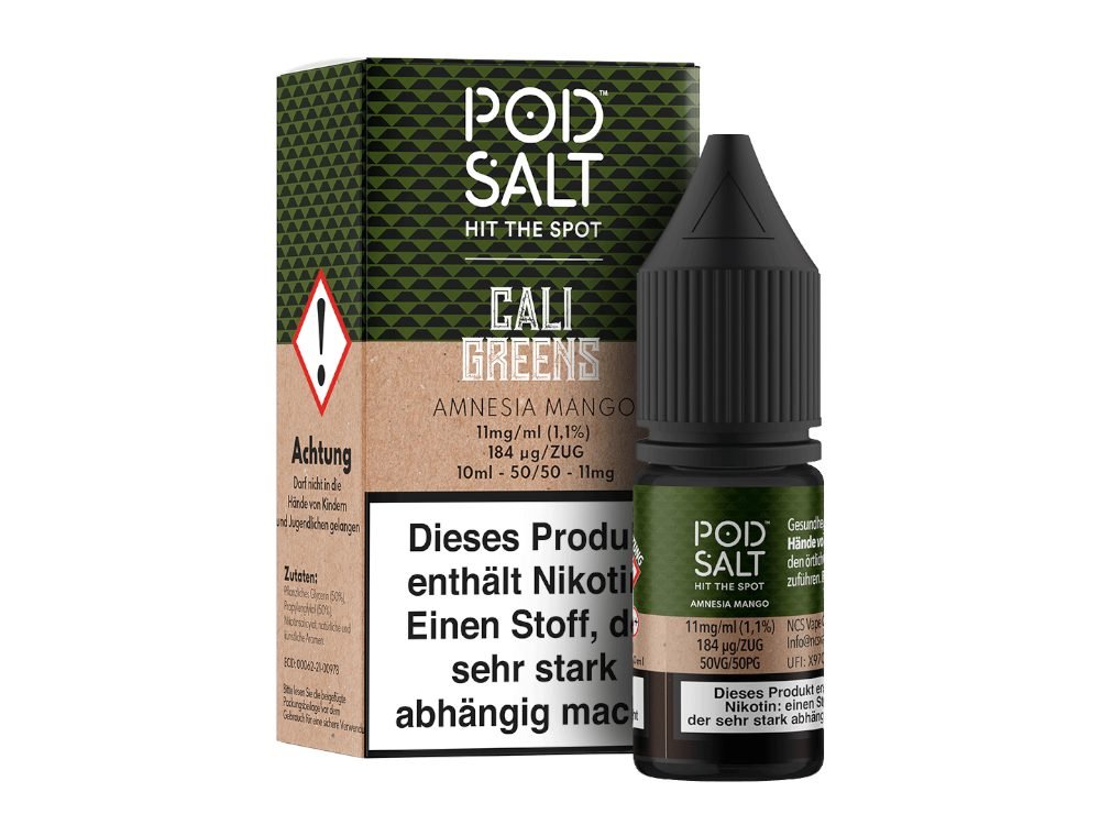 Pod Salt Fusion - Amnesia Mango - Nikotinsalz Liquid - POD SALT FUSION