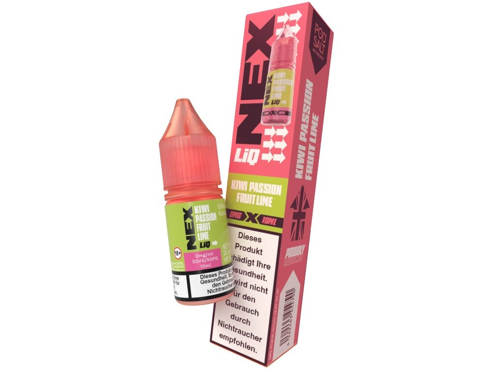 Pod Salt - NexLiq - Nikotinsalz Liquid - Kiwi Passionfruit Lime - POD SALT