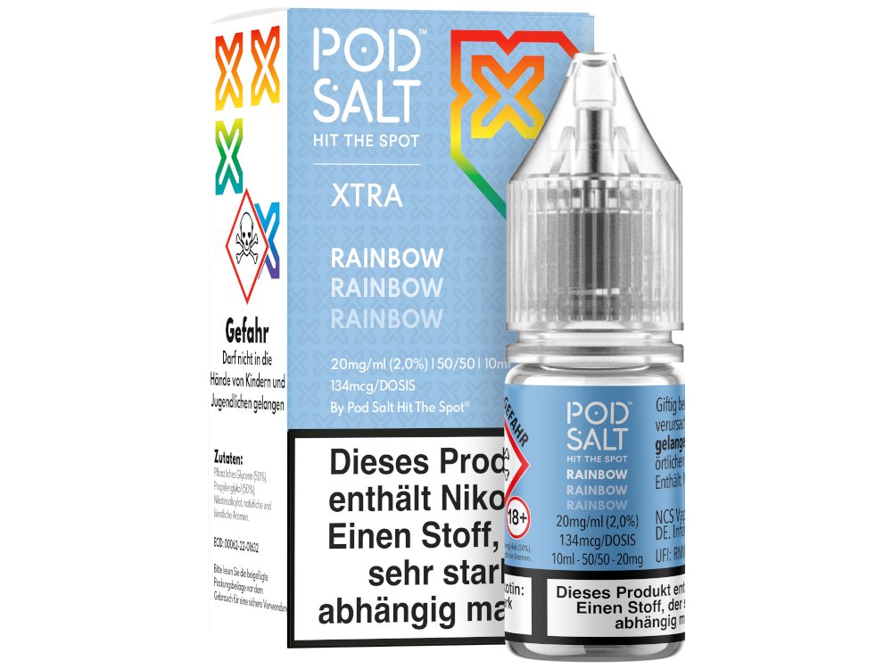 Pod Salt X - Nikotinsalz Liquid - Rainbow