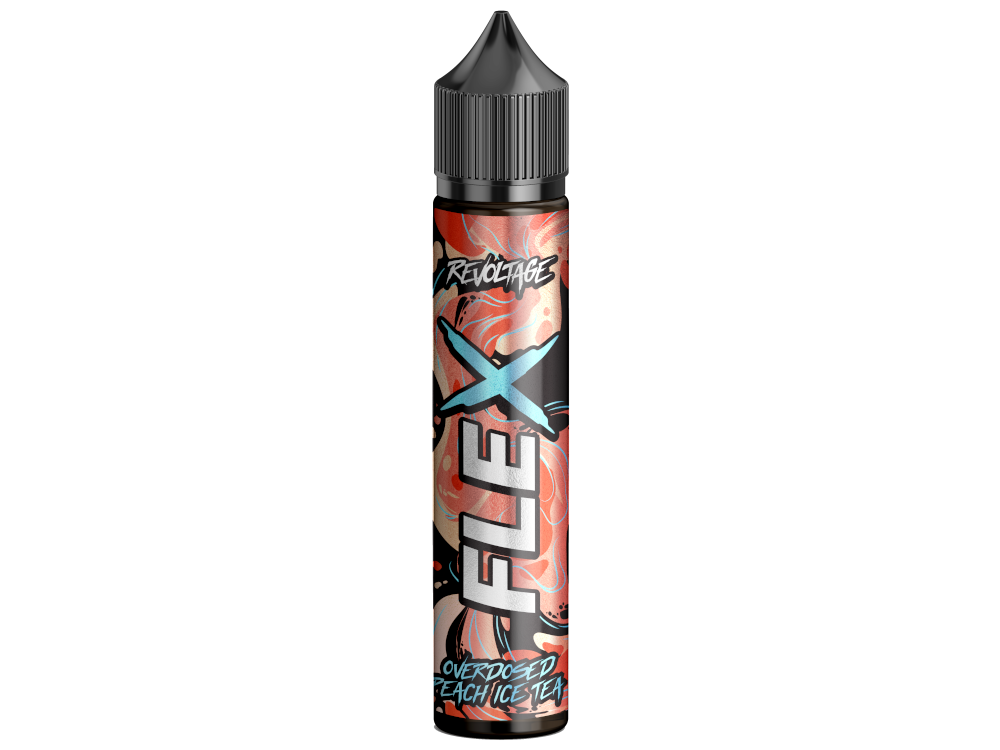 Revoltage - FLEX - Longfills 10 ml - Peach Ice Tea
