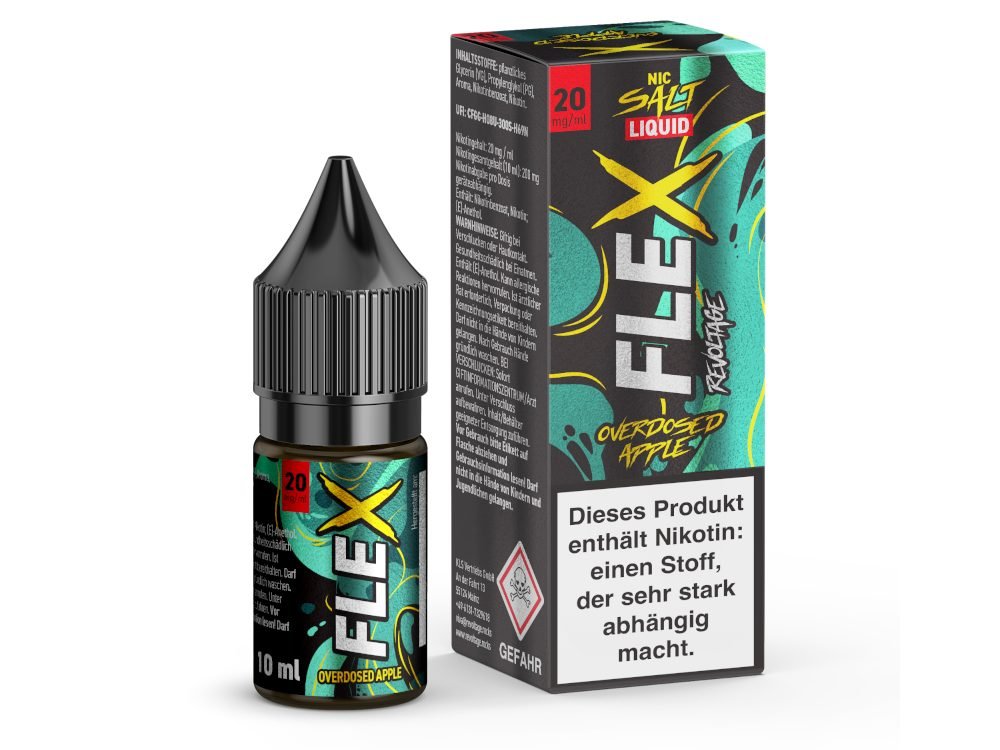 Revoltage - FLEX Nikotinsalz Liquid - Apple - REVOLTAGE