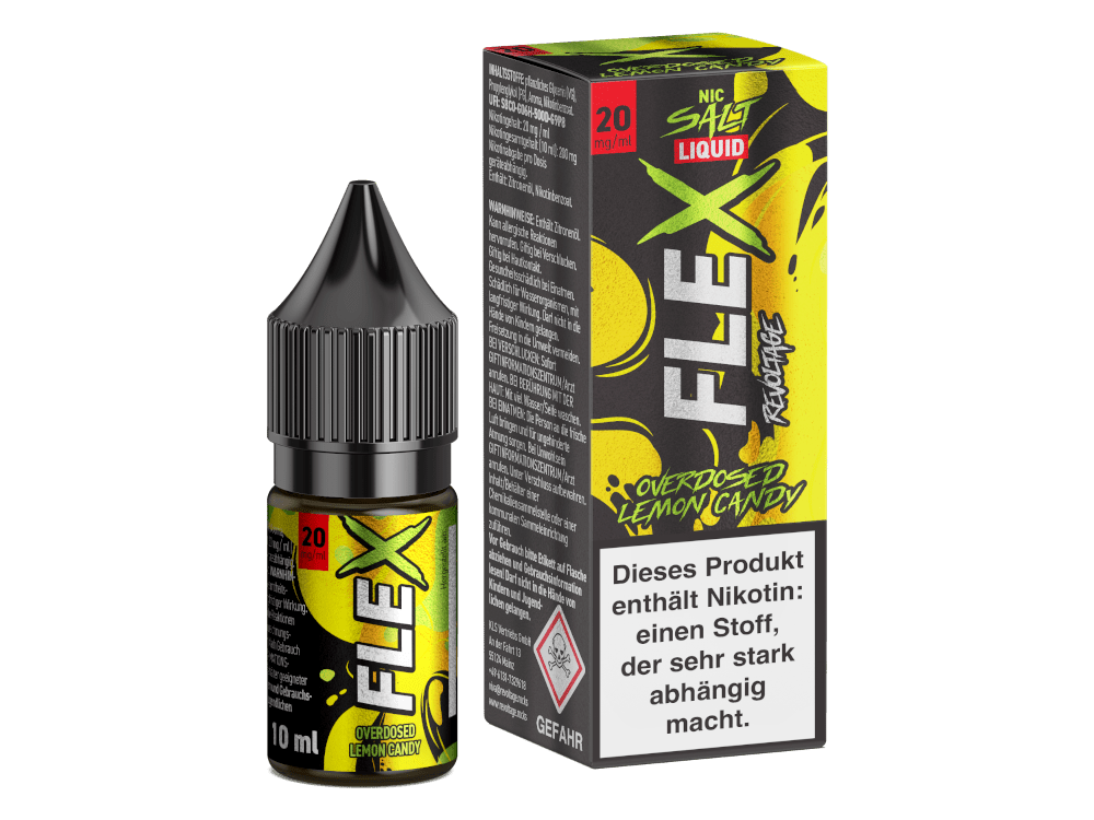 Revoltage - FLEX Nikotinsalz Liquid - Lemon Candy - REVOLTAGE