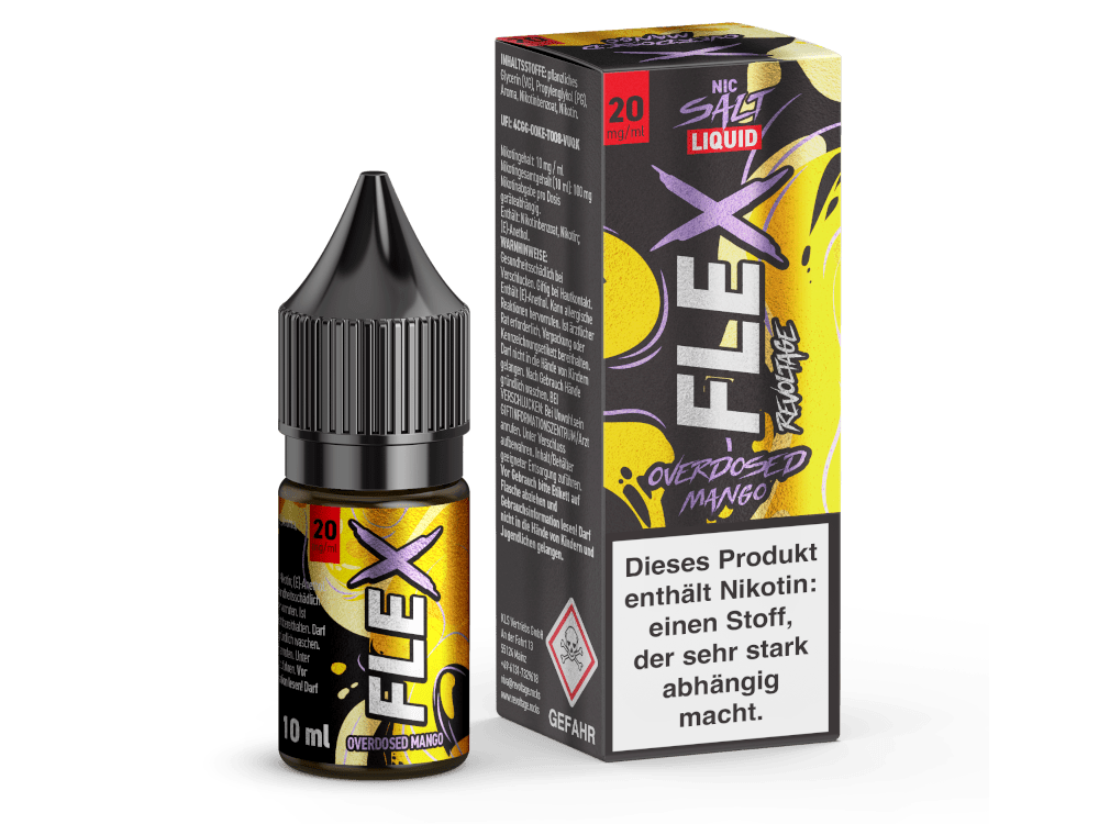 Revoltage - FLEX Nikotinsalz Liquid - Mango - REVOLTAGE