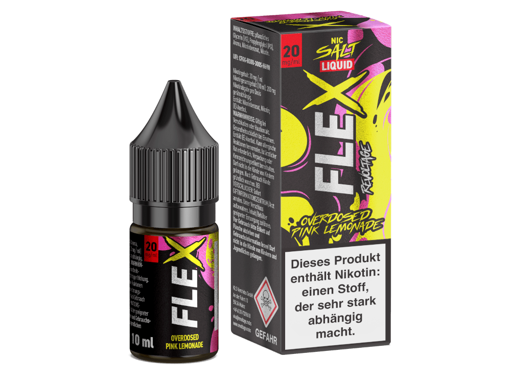 Revoltage - FLEX Nikotinsalz Liquid - Pink Lemonade - REVOLTAGE