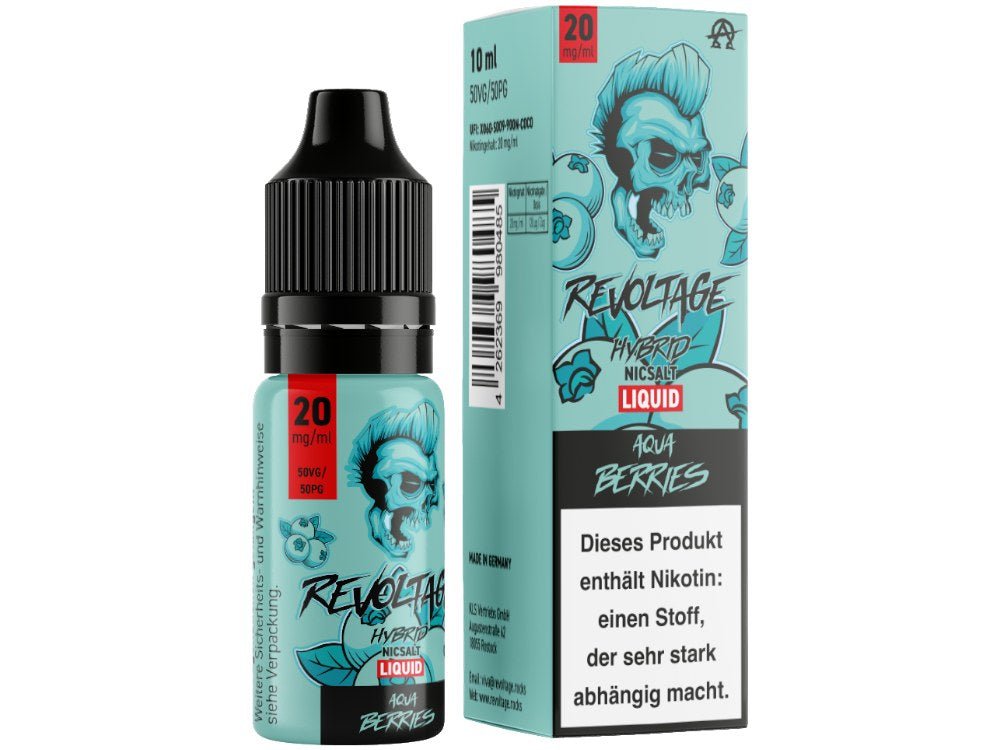 Revoltage - Hybrid Nikotinsalz Liquid - Aqua Berries - REVOLTAGE