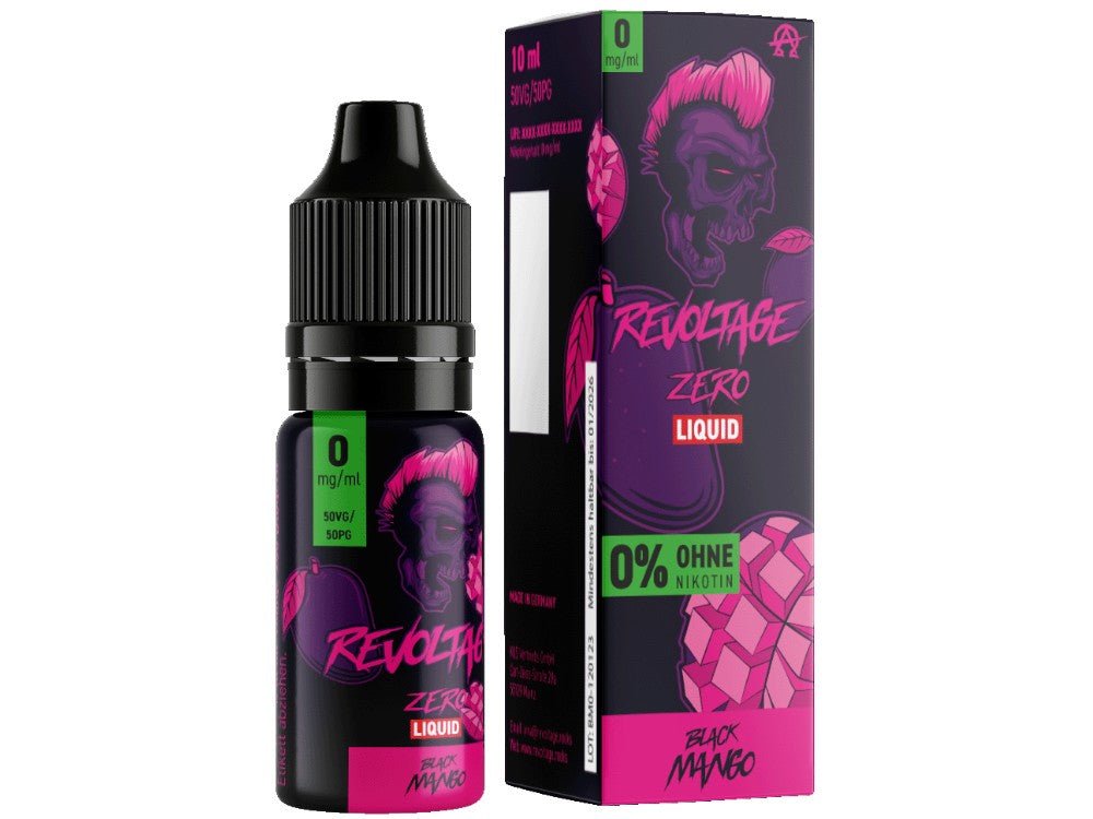 Revoltage - Hybrid Nikotinsalz Liquid - Black Mango - REVOLTAGE