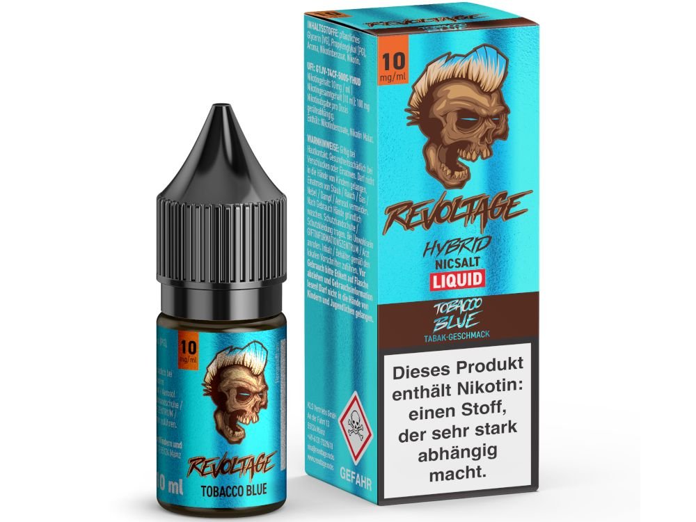Revoltage - Hybrid Nikotinsalz Liquid - Tobacco Blue - REVOLTAGE
