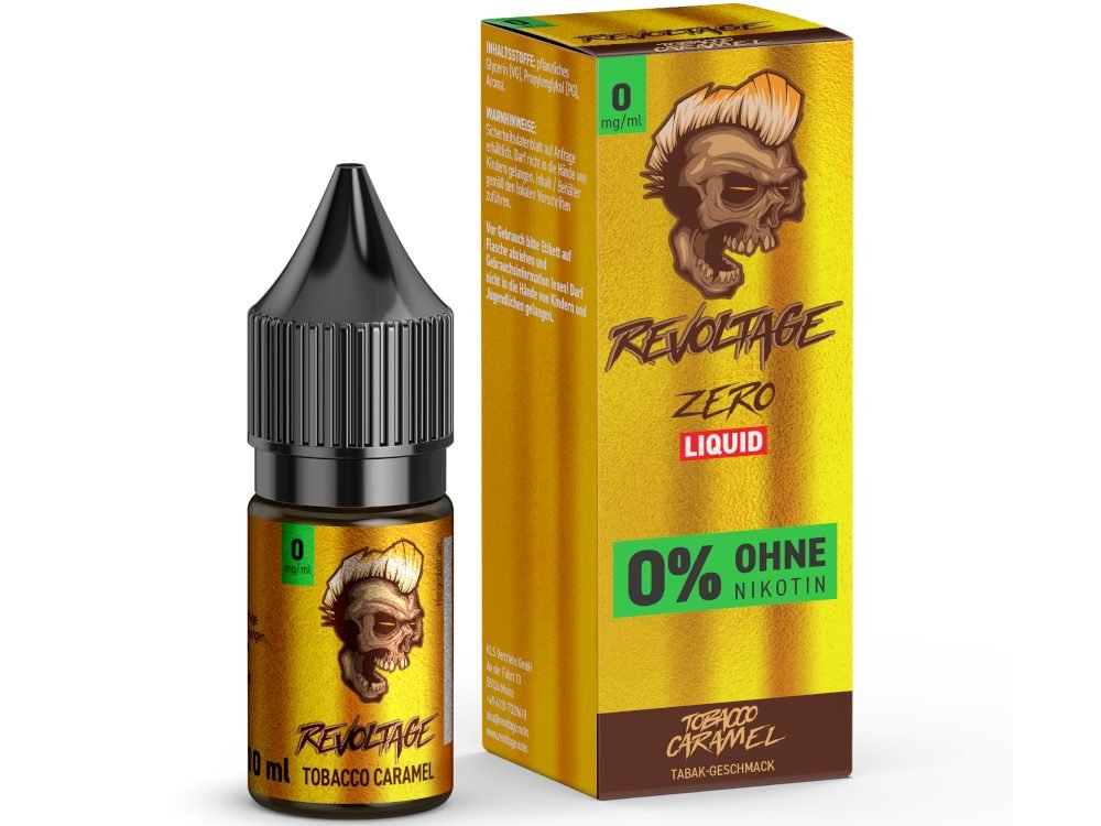 Revoltage - Hybrid Nikotinsalz Liquid - Tobacco Caramel - REVOLTAGE