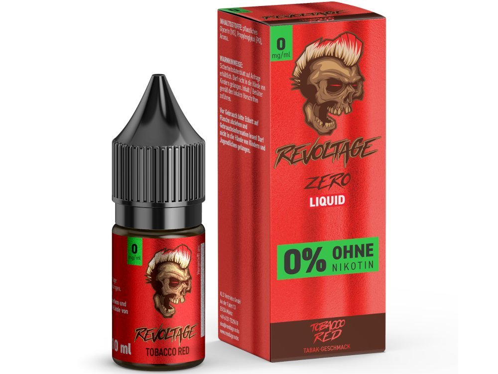 Revoltage - Hybrid Nikotinsalz Liquid - Tobacco Red - REVOLTAGE