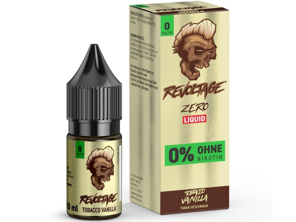 Revoltage - Hybrid Nikotinsalz Liquid - Tobacco Vanilla - REVOLTAGE