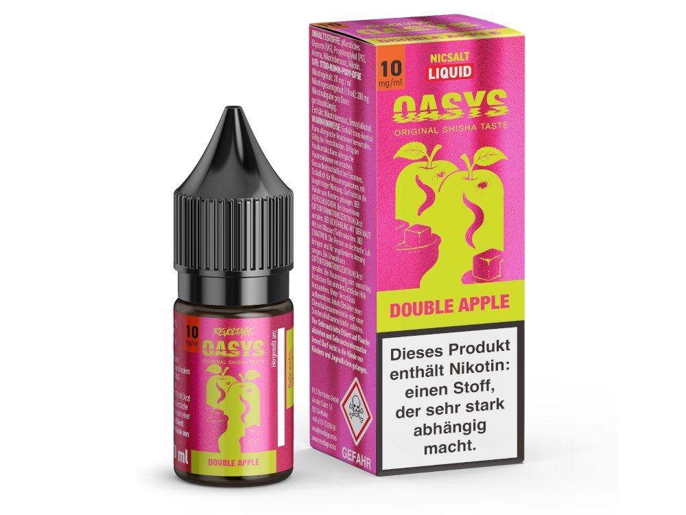 Revoltage - OASYS - Hybrid Nikotinsalz Liquid - Double Apple - REVOLTAGE