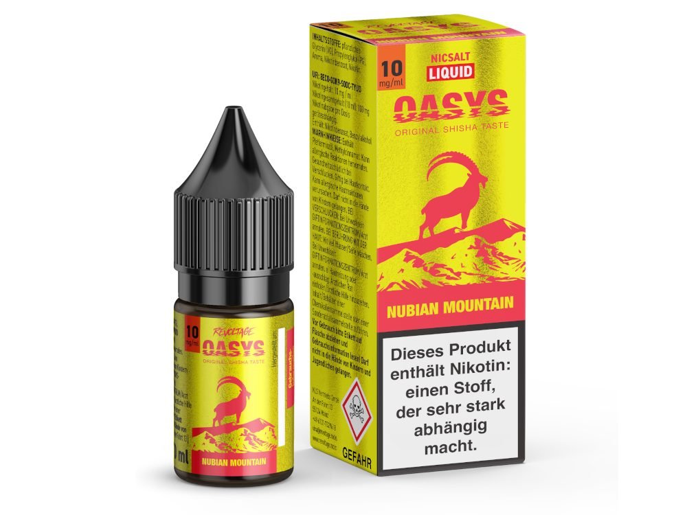 Revoltage - OASYS - Hybrid Nikotinsalz Liquid - Nubian Mountain - REVOLTAGE