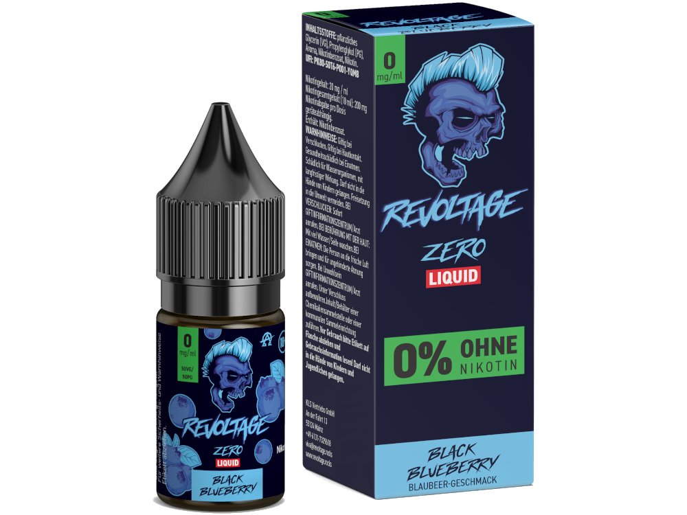 Revoltage - Hybrid Nikotinsalz Liquid - Black Blueberry