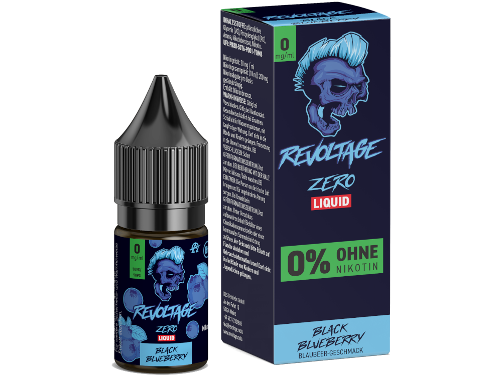 Revoltage - Hybrid Nikotinsalz Liquid - Black Blueberry