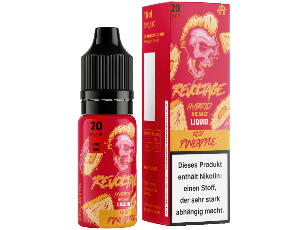 Revoltage - Hybrid Nikotinsalz Liquid - Red Pineapple