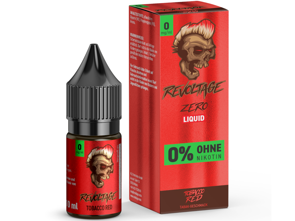Revoltage - Hybrid Nikotinsalz Liquid - Tobacco Red